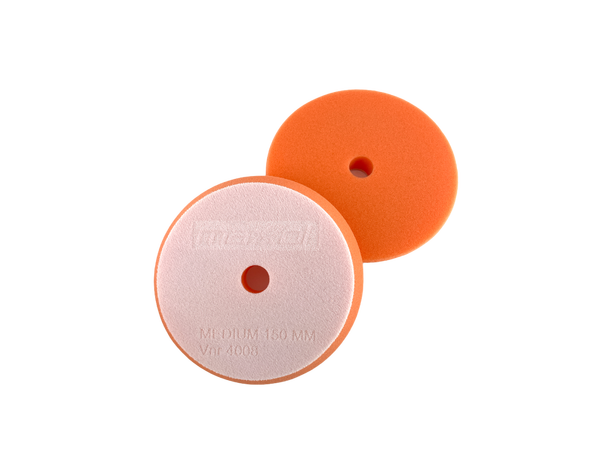 Polerpad Orange Medium 130x25mm/ 5" Maxxol's egen pad serie for 5''